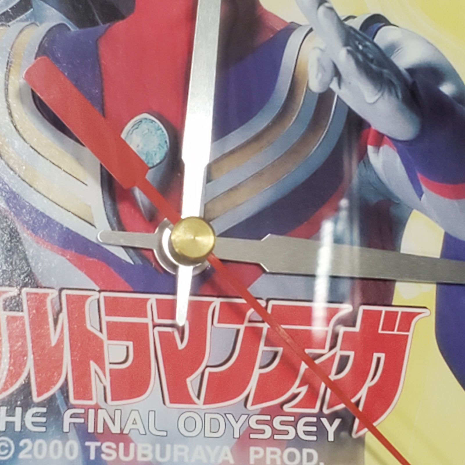 EL6】ウルトラマンティガ カラクリ 壁掛け時計 非売品 ジャンク品