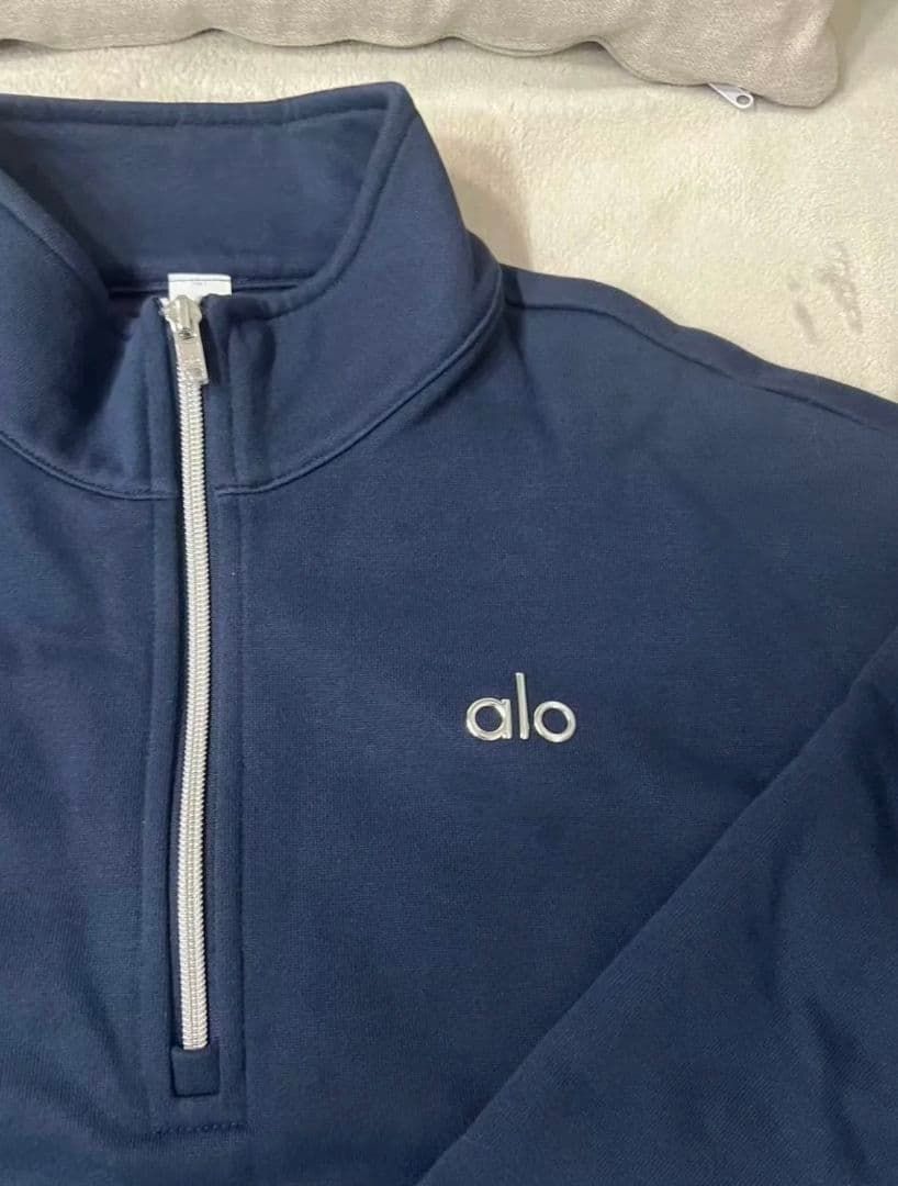 ALO YOGA ジップアップ トレーナー スウェット