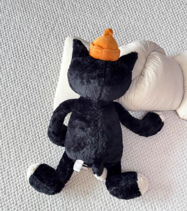 Jellycat jack くろねこ ぬいぐるみ 動物キャラクター 25周年記念限定