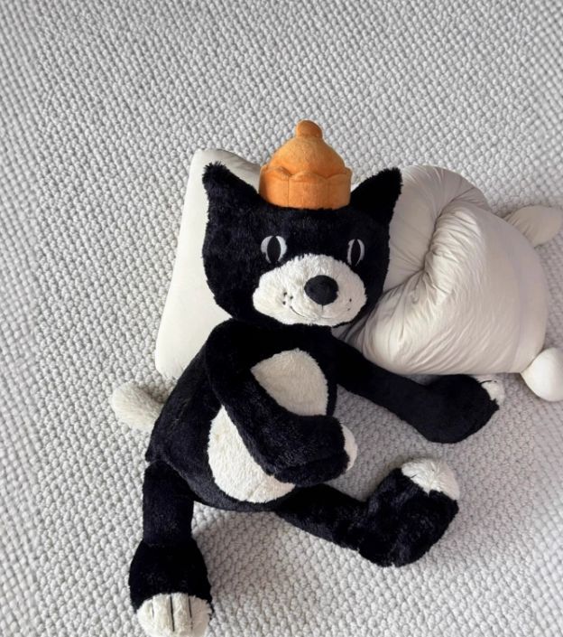 Jellycat jack くろねこ ぬいぐるみ 動物キャラクター 25周年記念限定
