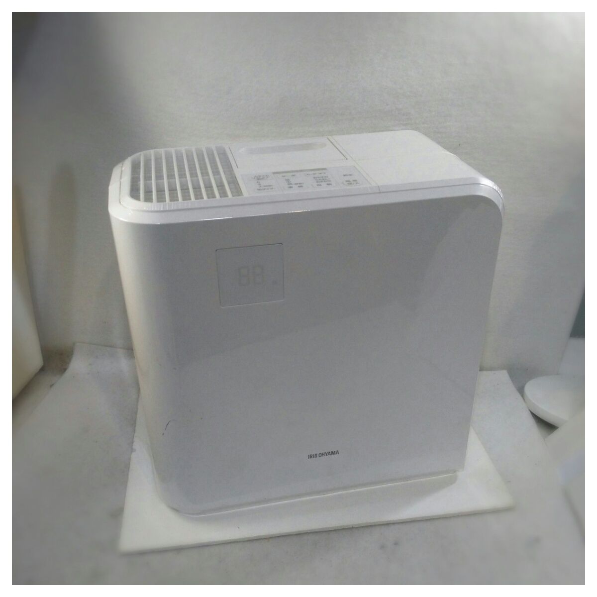 動作確認済】【中古】本体のみ アイリスオーヤマ 気化ハイブリッド加湿