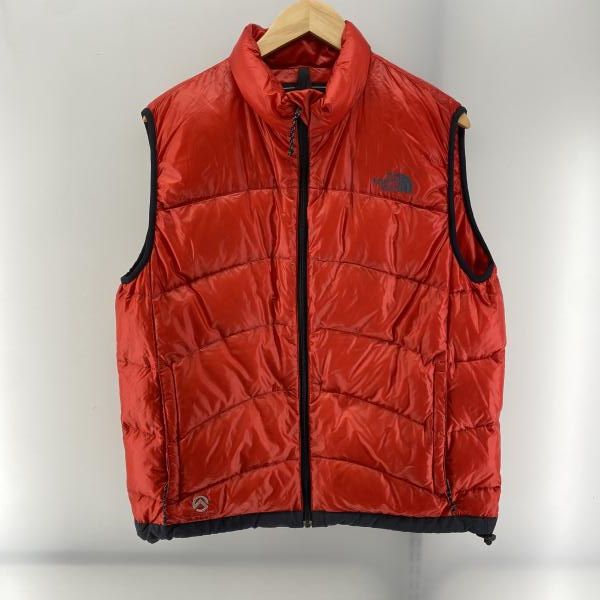 THE NORTH ベスト FACE SUMMIT SERIES ダウンベスト 赤 XL ND13300 ザ