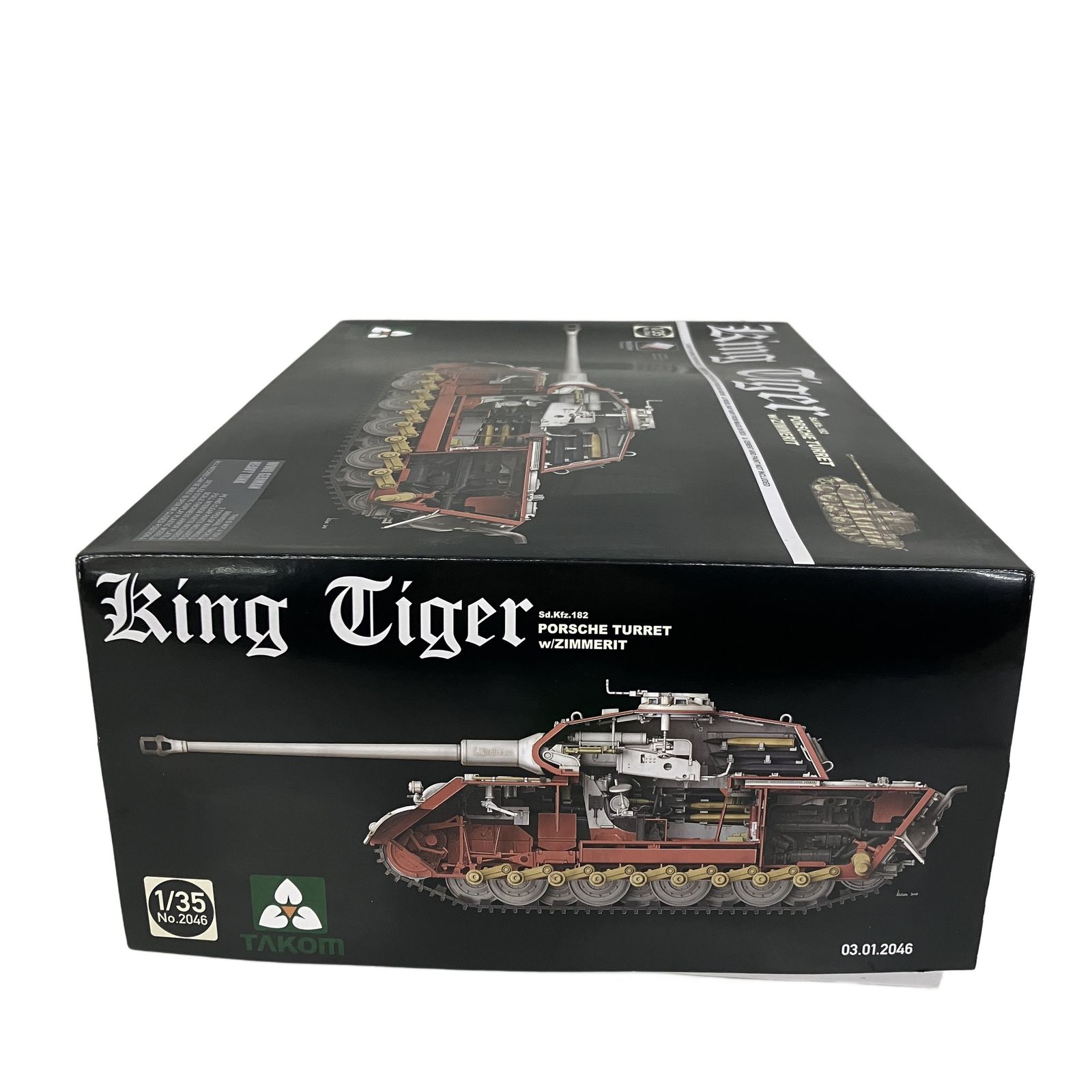 TAKOM No.2046 1/35スケール KING TIGER Sd Kfz182 キングタイガー 未