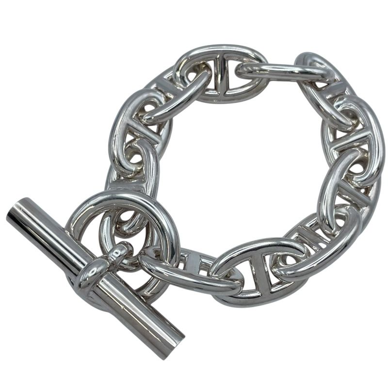 エルメス HERMES シェーヌダンクルブレスTGM シルバー Ag 925 ジュエリー