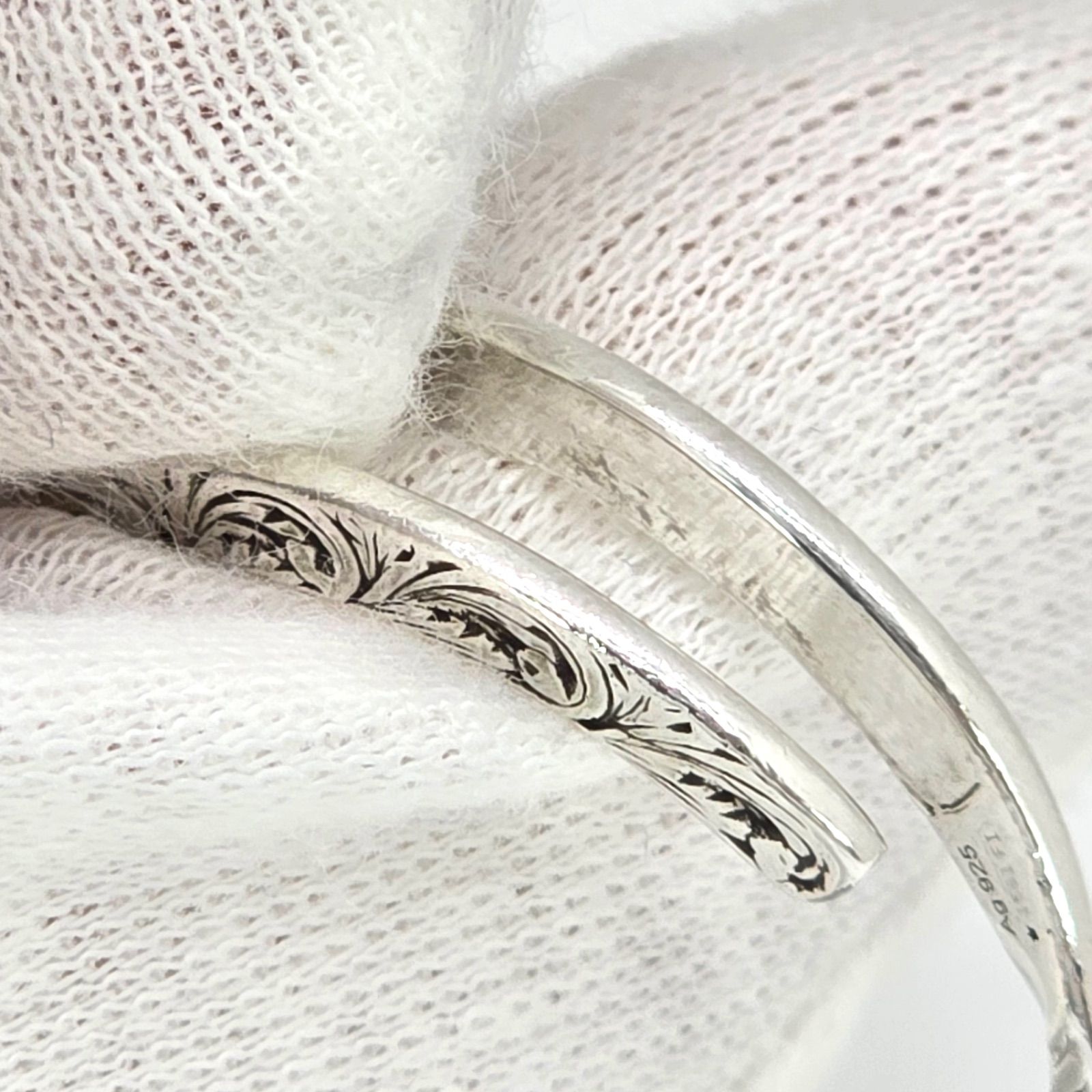 GUCCI グッチ 455308 インターロッキングG キーリング キーホルダー