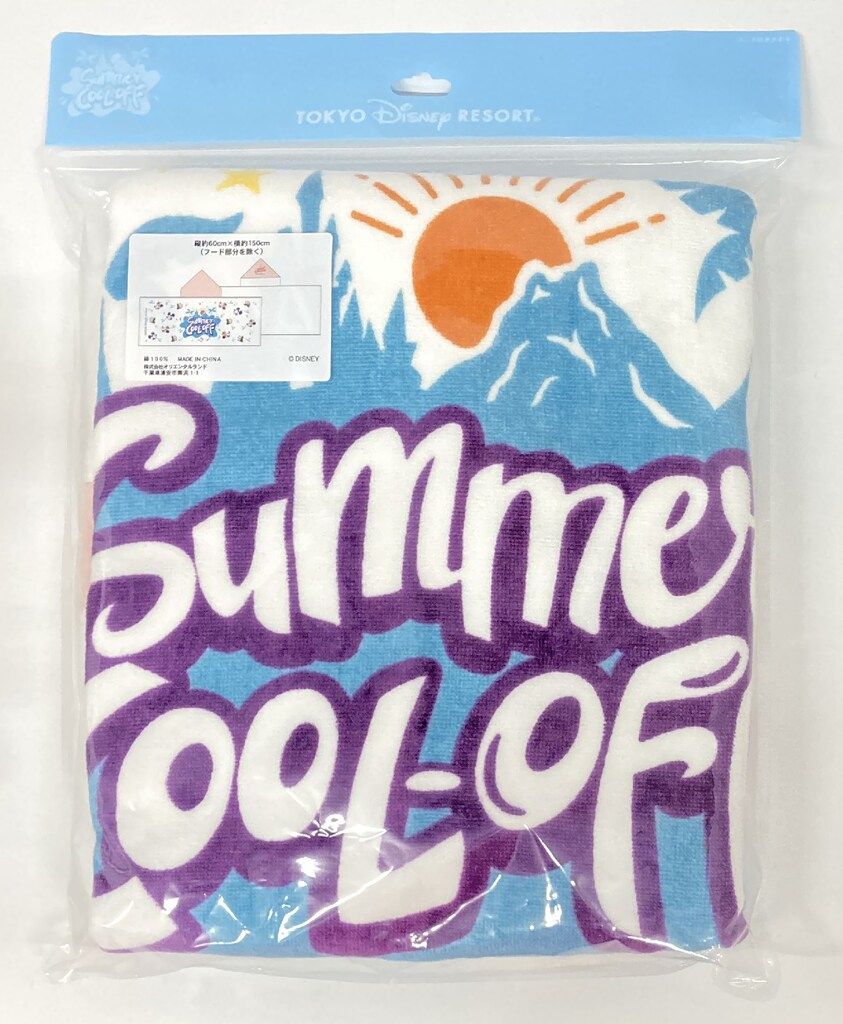 東京ディズニーリゾート フード付きタオル Mrs.GREEN APPLE Summer