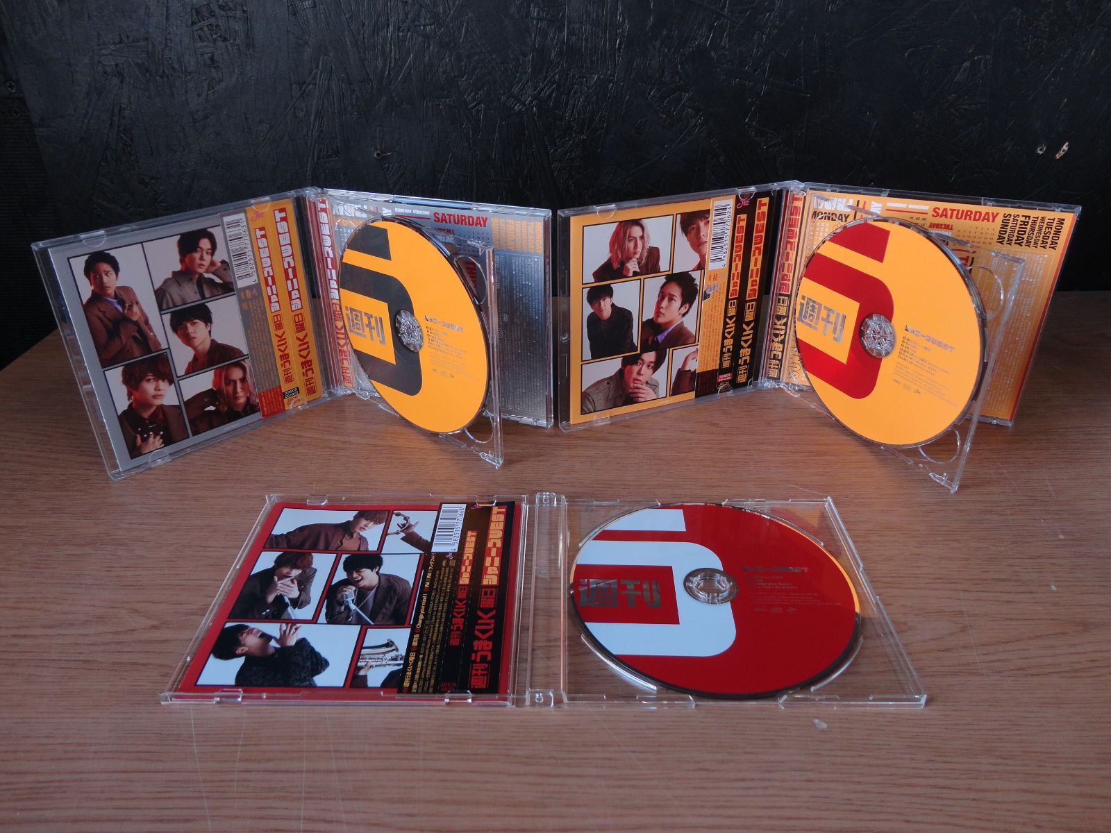 CD】《3点セット》ジャニーズWEST/週刊うまくいく曜日 3形態セット