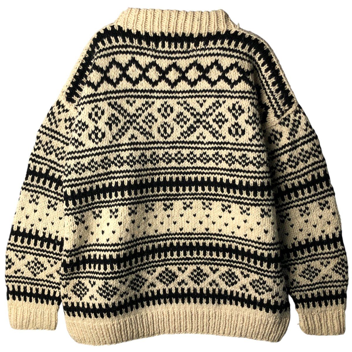 90s vintage エクアドル製　フィッシャーマン　エクアドルニット 90s vintage エクアドル製 フィッシャーマン エクアドルニット 古着