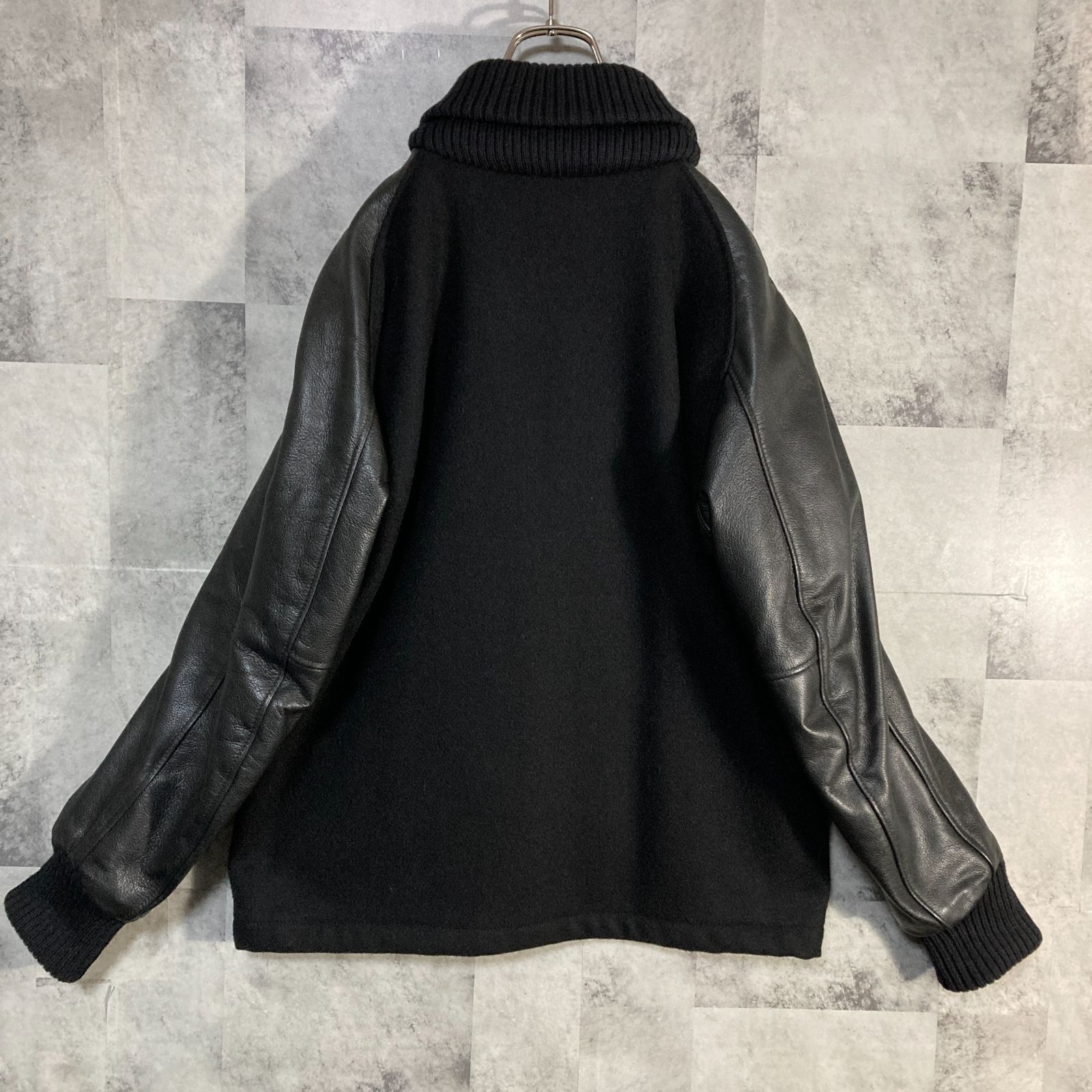 USA製 SKOOKUM スクーカム ファラオジャケット 袖レザー スタジャン