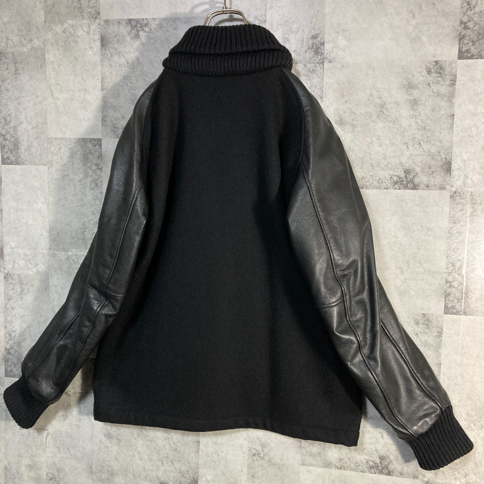 USA製 SKOOKUM スクーカム ファラオジャケット 袖レザー スタジャン