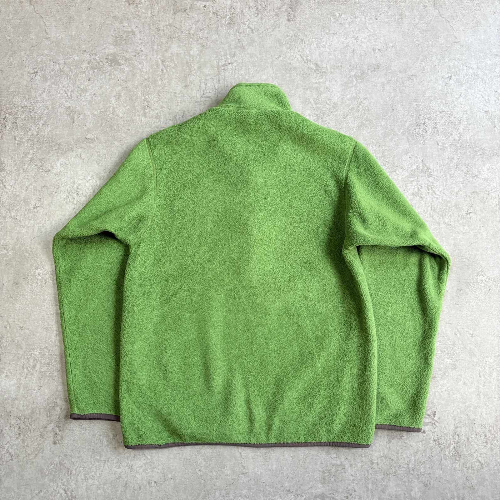 00s 2007年 MEXICO製 patagonia Synchilla Marsupial 【 yellowgreen