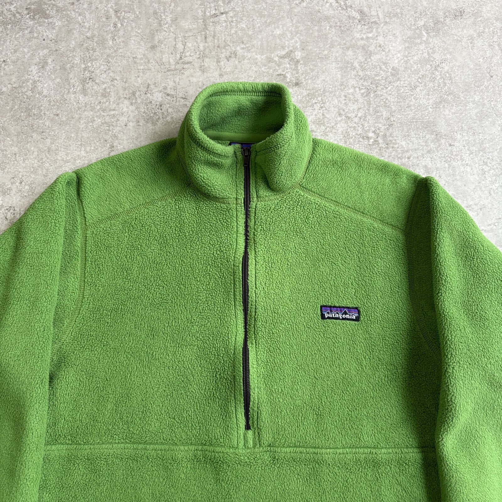 00s 2007年 MEXICO製 patagonia Synchilla Marsupial 【 yellowgreen