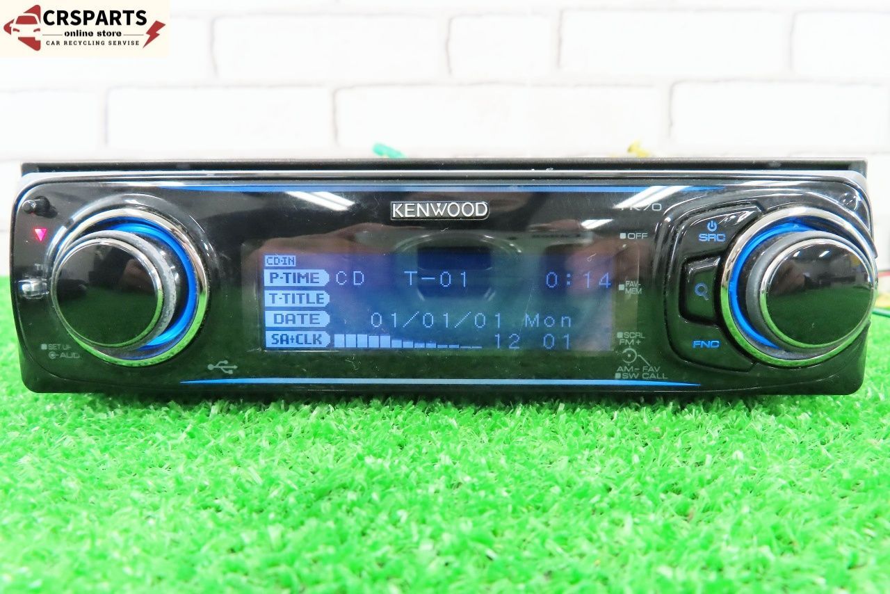 KENWOOD [I-K70] 1DIN オーディオ CD USB プレーヤー デッキ