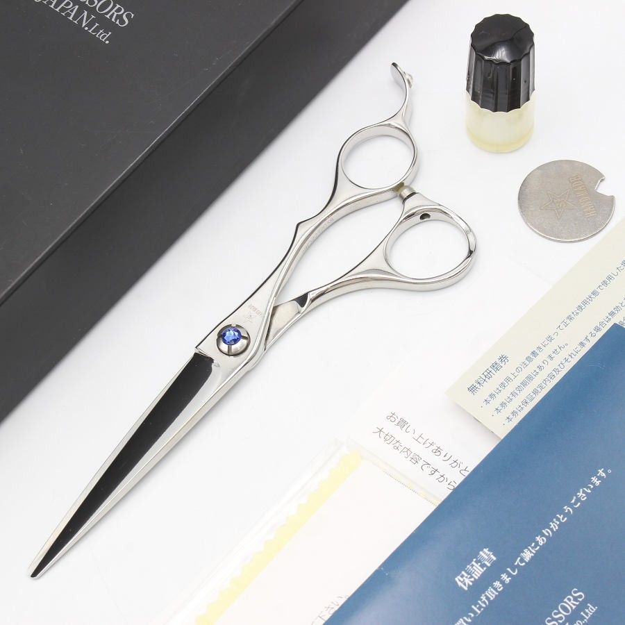 シザーズジャパン Qv ハイブリッド LSBS加工 QVHHB 60 i 16 N カットシザー 6インチ ハマグリ刃 オフセットハンドル