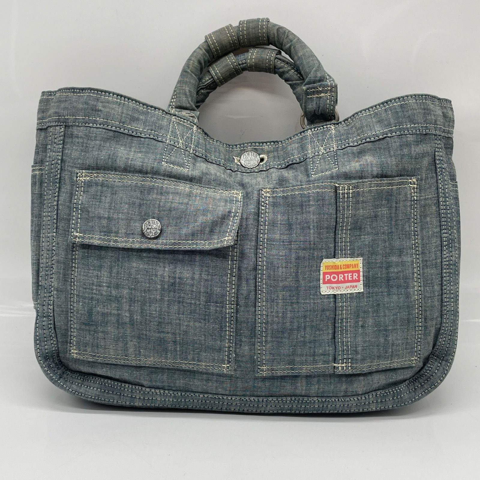 BN7062○PORTER ポーター 70周年記念モデル リバーシブルトートバッグ