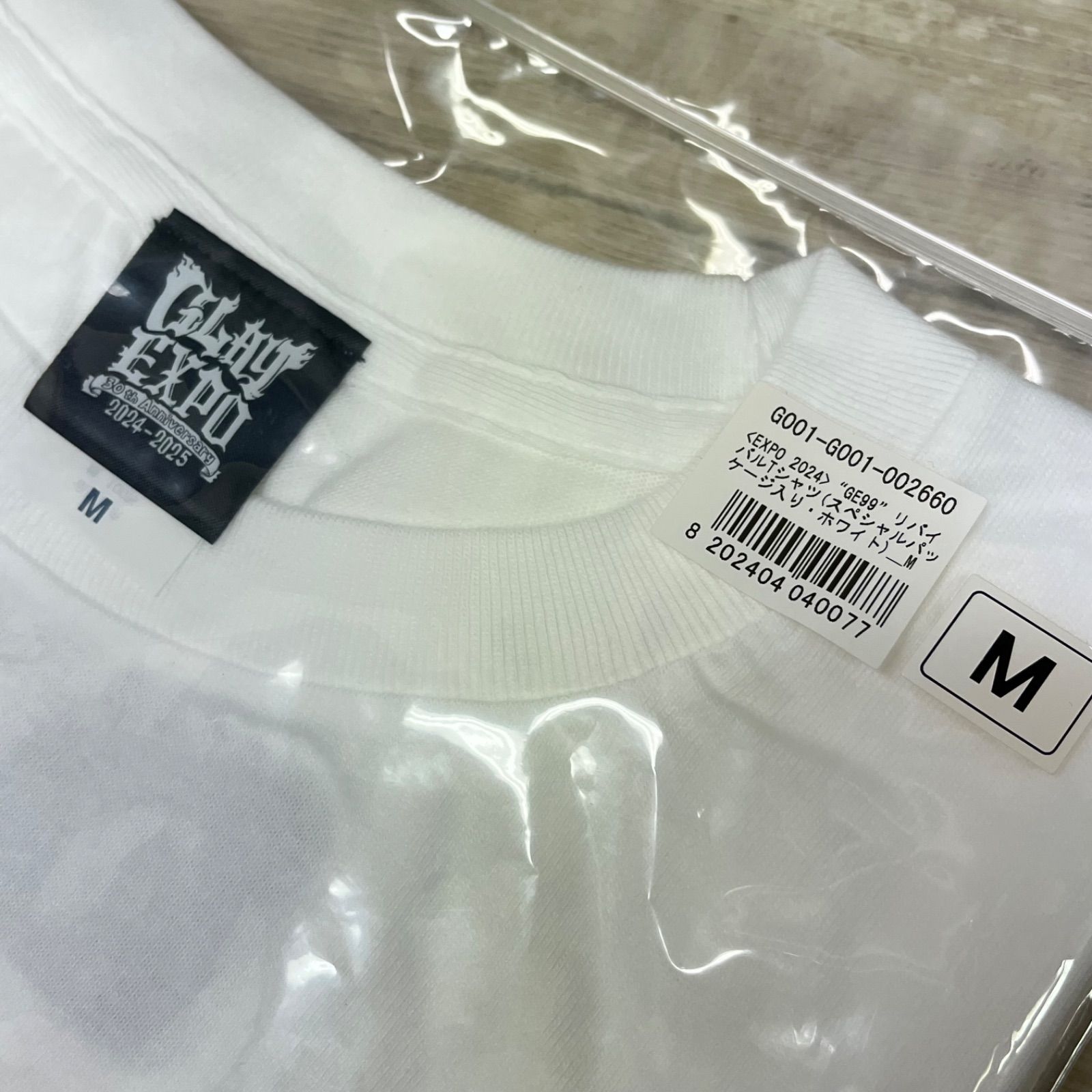 ☆未使用☆ 30th Anniversary GLAY EXPO 2024-2025 リバイバルTシャツ