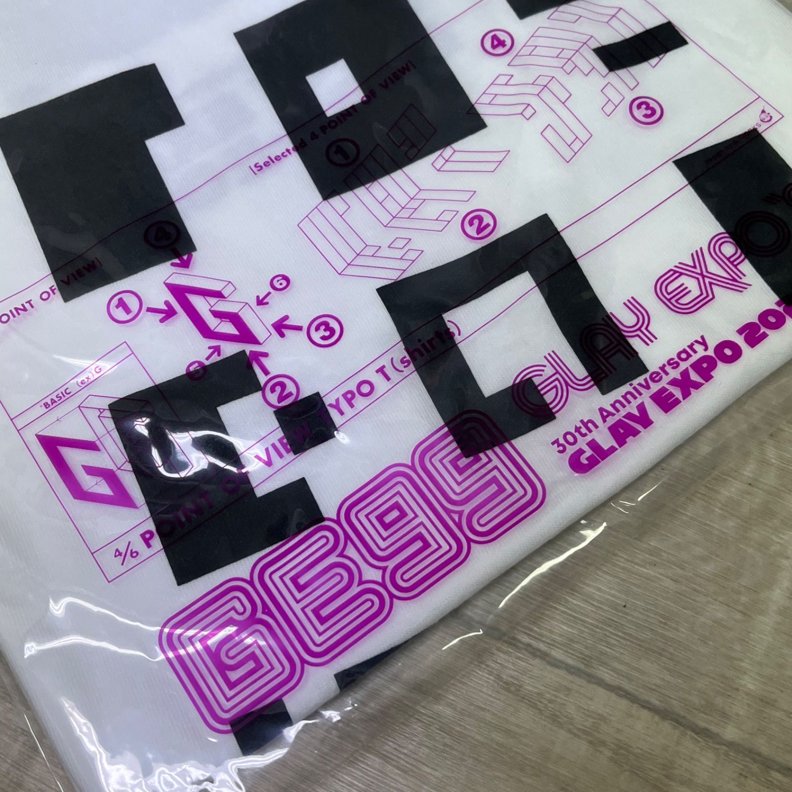 ☆未使用☆ 30th Anniversary GLAY EXPO 2024-2025 リバイバルTシャツ
