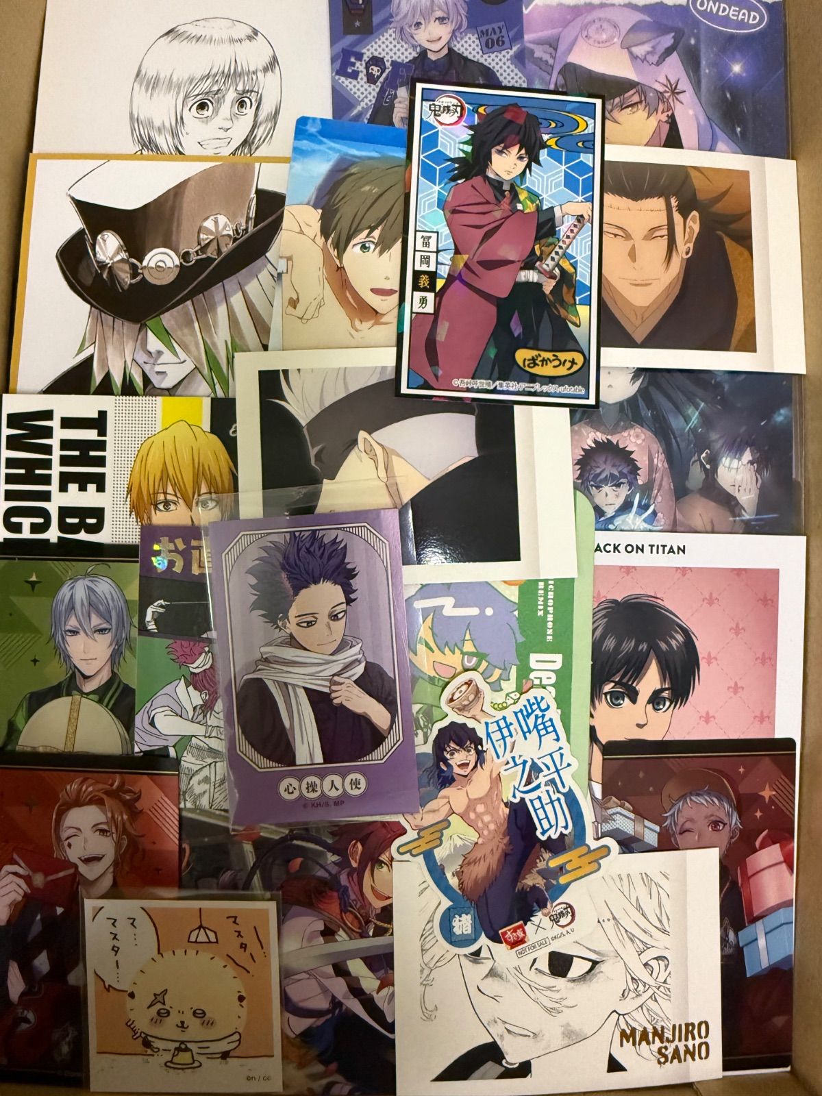 紙類 アニメ ゲーム まとめ売り 大量 コースター ポストカード カード