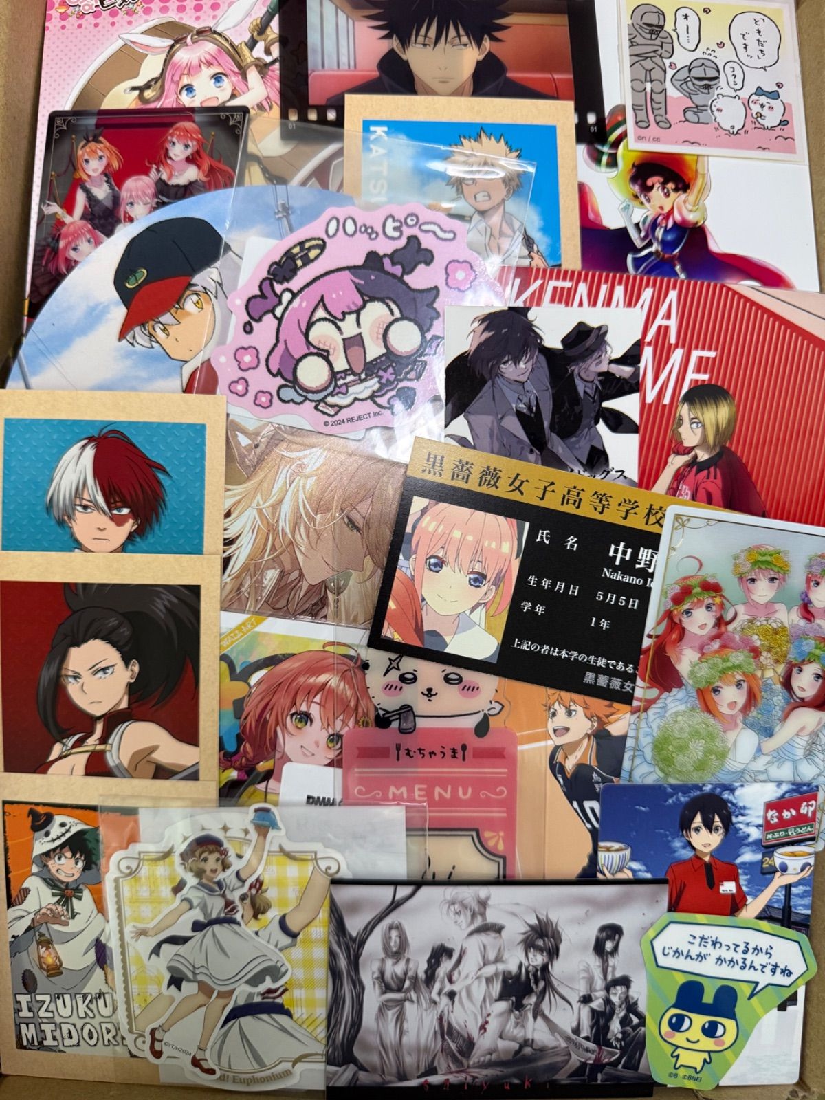 紙類 アニメ ゲーム まとめ売り 大量 コースター ポストカード カード