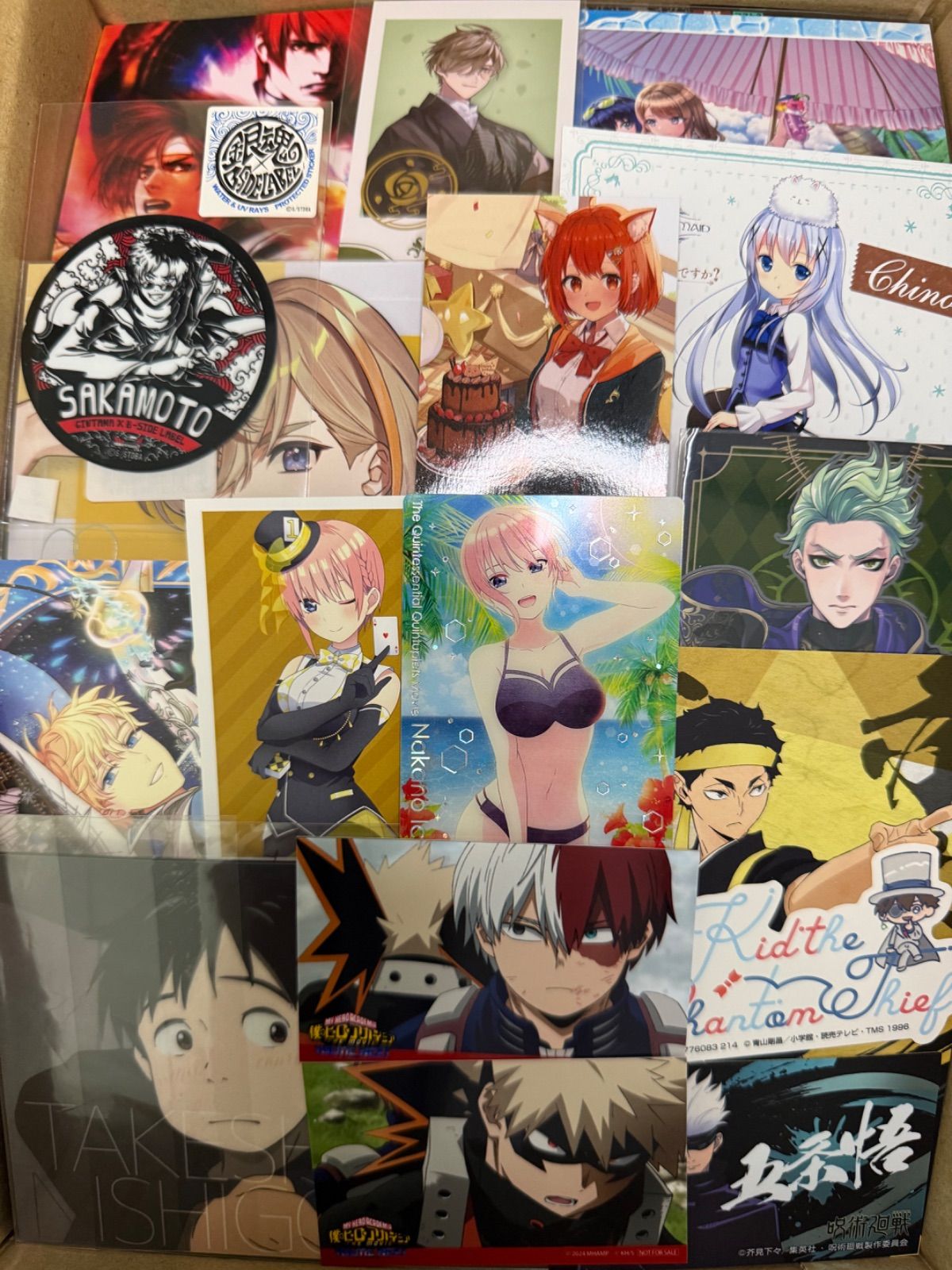 紙類 アニメ ゲーム まとめ売り 大量 コースター ポストカード カード