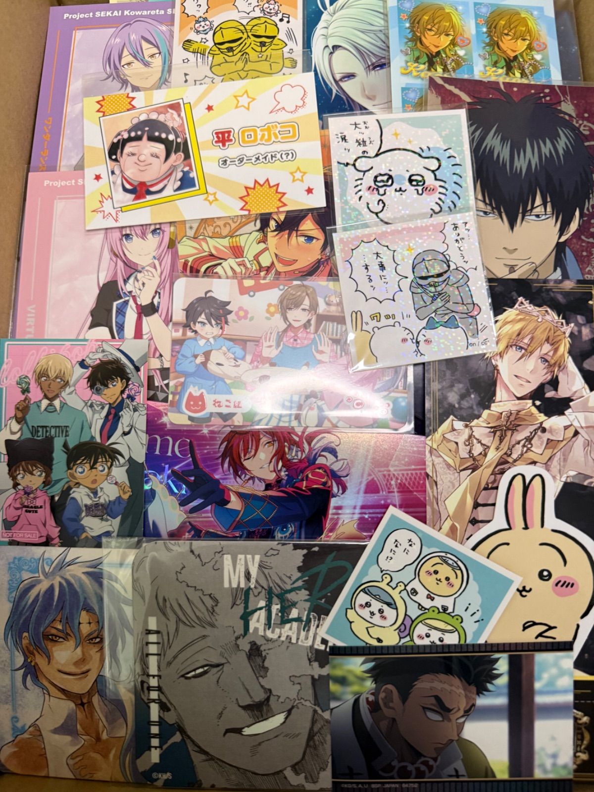 紙類 アニメ ゲーム まとめ売り 大量 コースター ポストカード カード