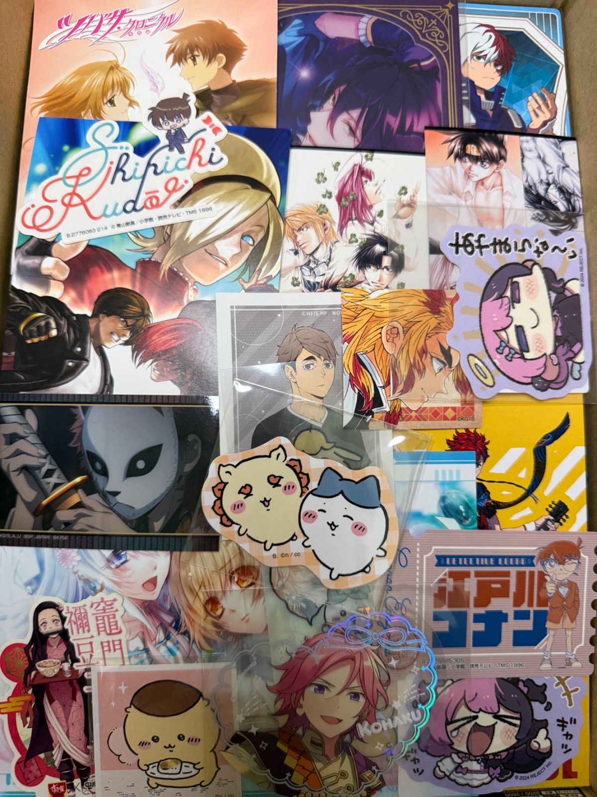 紙類 アニメ ゲーム まとめ売り 大量 コースター ポストカード カード