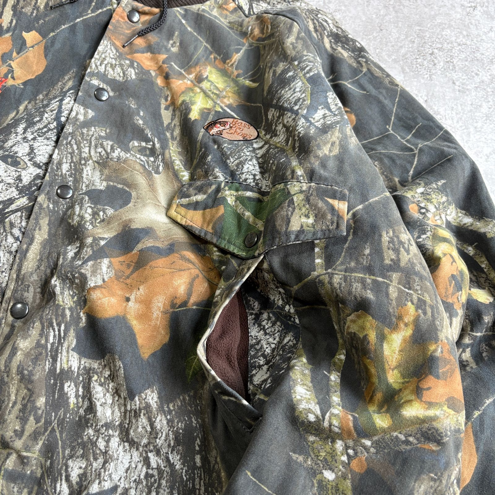 00s Bass Pro Shops RED HEAD RealTree Hooded Jacket バスプロ 