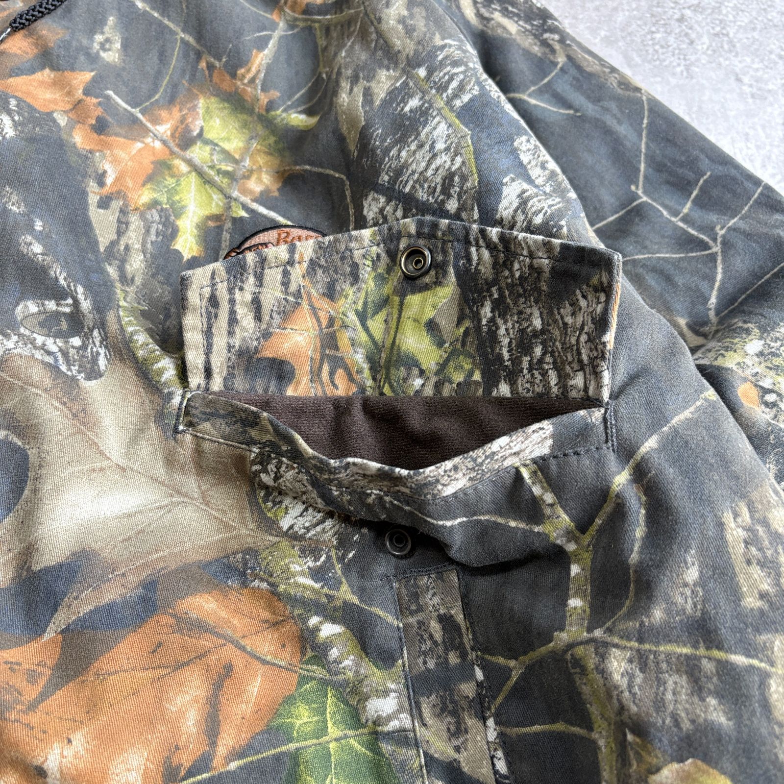 Bass Pro Shops REDHEAD リアルツリーカモ 中綿ジャケット 00s Bass Pro Shops RED HEAD RealTree Hooded Jacket バスプロ