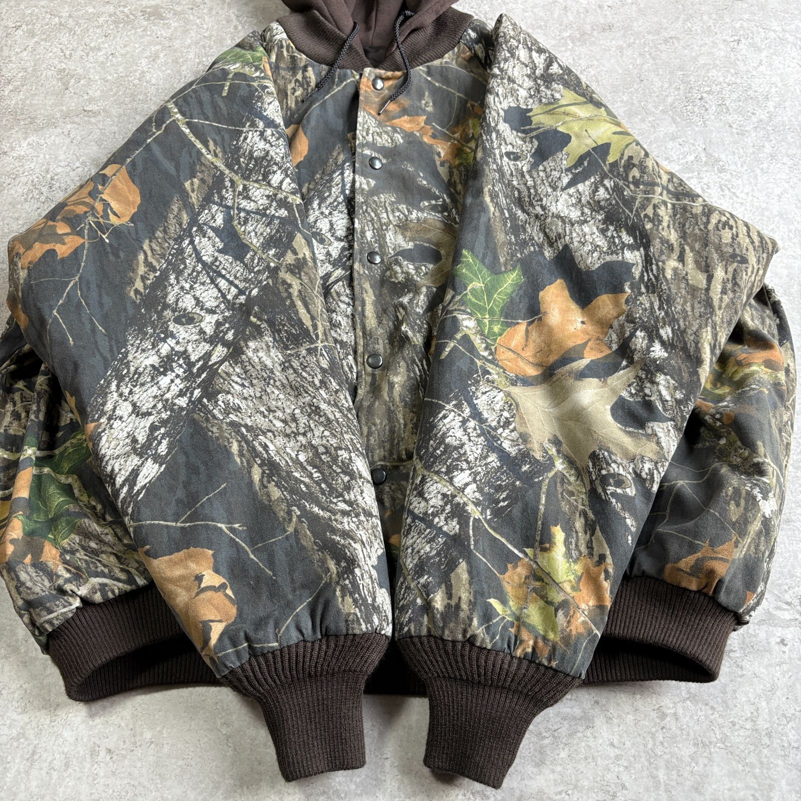 00s Bass Pro Shops RED HEAD RealTree Hooded Jacket バスプロ 