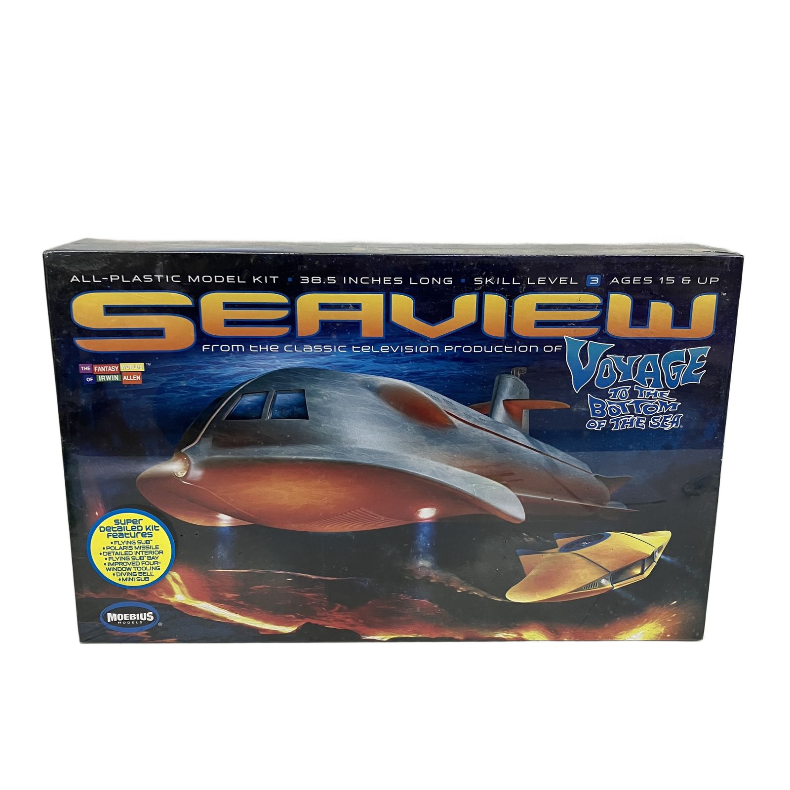 MOEBIUS MODELS 1 128 原子力潜水艦 シービュー号 リニューアルVer