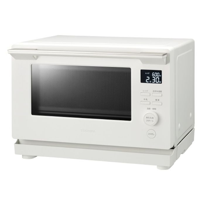 東芝 単機能 電子レンジ 23 L ワイド＆フラット庫内 モデル ER S 10 A W ミルキーホワイト 単機能レンジ