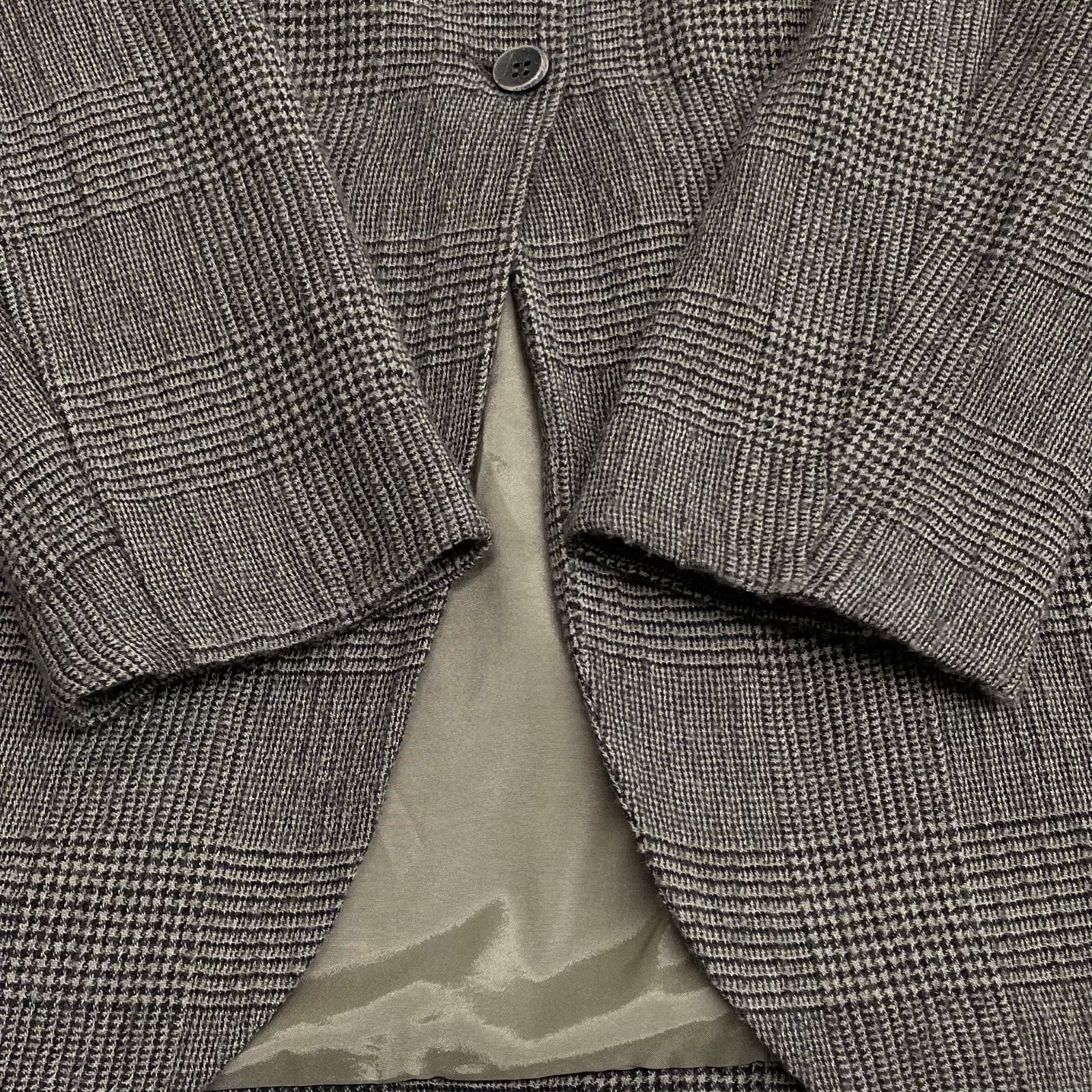 Transit par such トランジットパーサッチ ウール混チェックジャケット