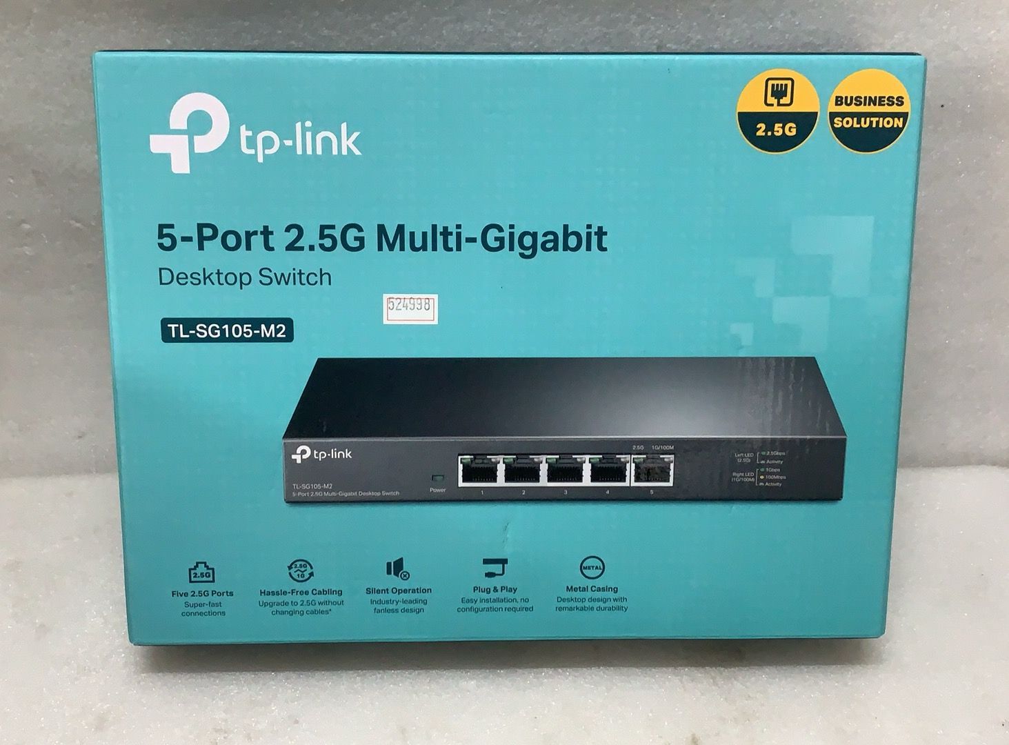TP-Link TL-SG105-M2 5ポート 2.5G デスクトップスイッチ--524998