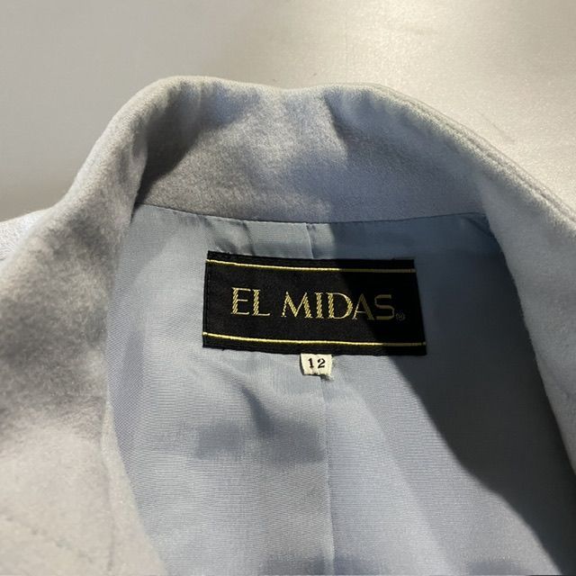 EL MIDAS エルミダ カシミヤ100%コート 12サイズ [管理No