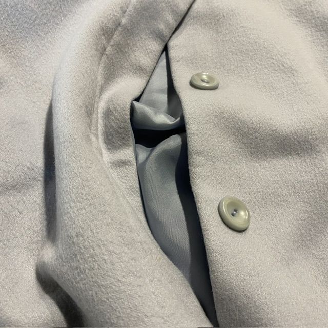 美品　EL MIDAS　エルミダ　カシミア100％　コート　サイズ10 EL MIDAS エルミダ カシミヤ100%コート 12サイズ [管理No