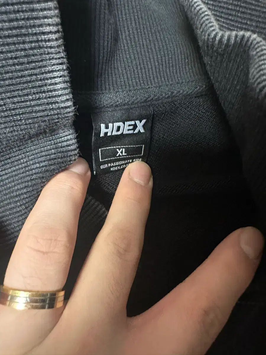 エイチデックス ハーフジップアップ XL