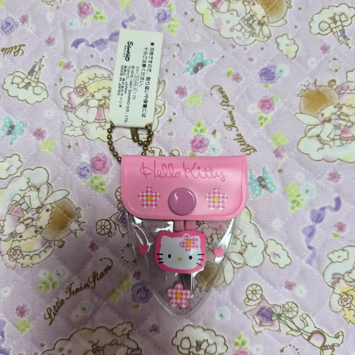WEST. グッズ ハローキティ カオハナ ミニはさみキーホルダー カオハナ キティ