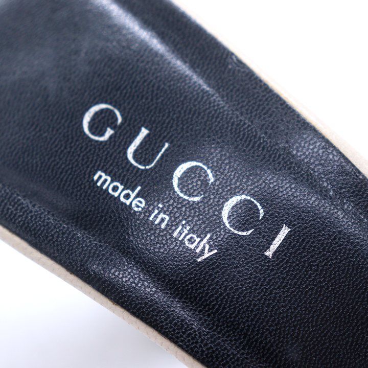 グッチ　ミュール　中古 グッチ ミュール サンダル ハイヒール ブランド 靴 イタリア製