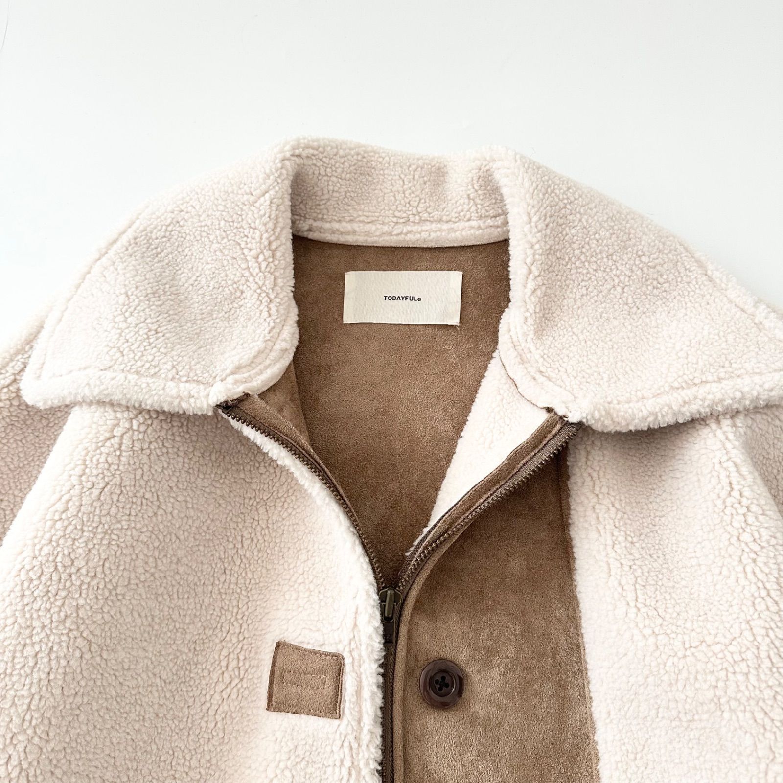 新品未使用　TODAYFUL ボンディングボアコート 新品 TODAYFUL トゥデイフル ボンディングボアコート Bonding Boa Coat