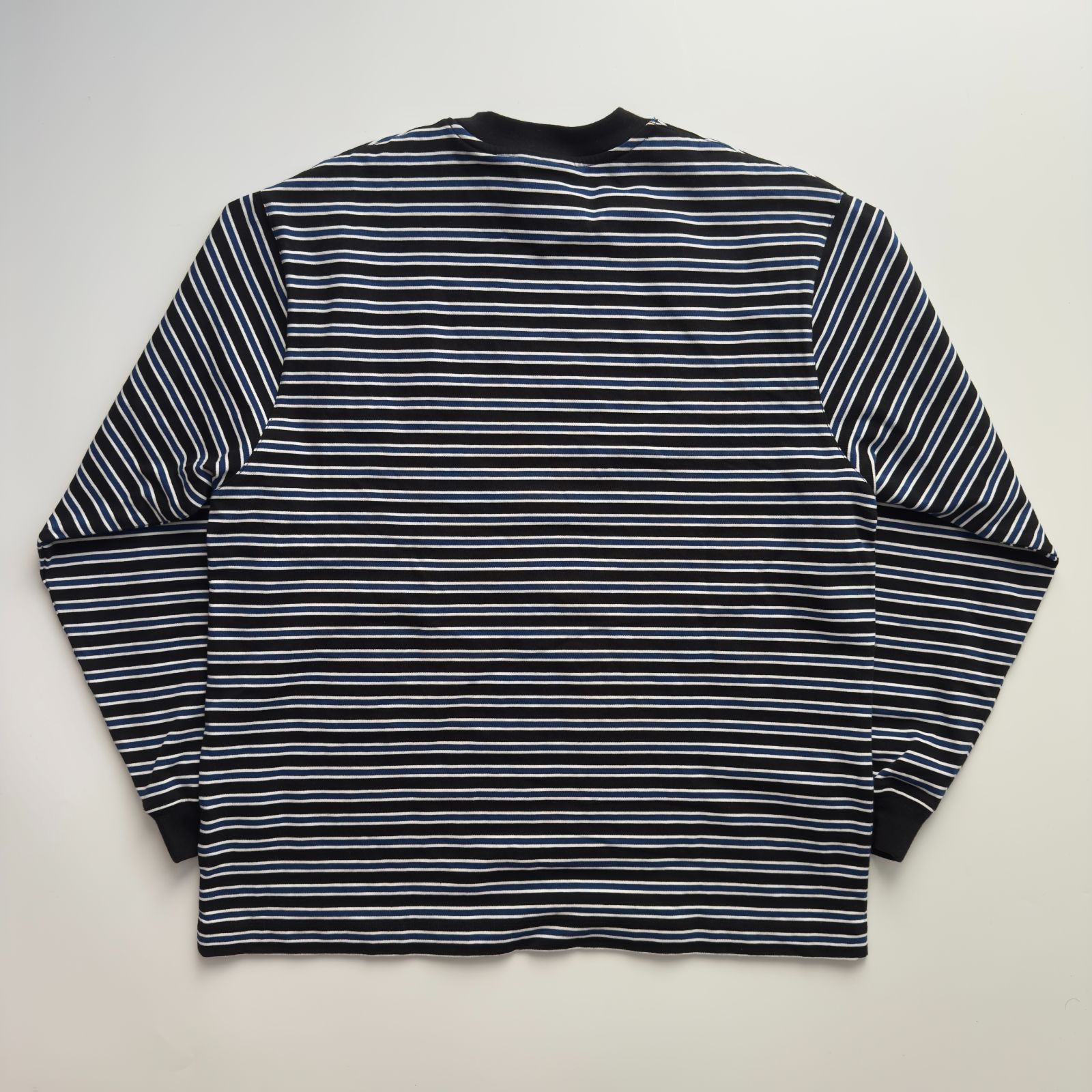 everyone reebok ボーダーロンT everyone × Reebok (エブリワン × リーボック) ボーダー ロンT 長袖