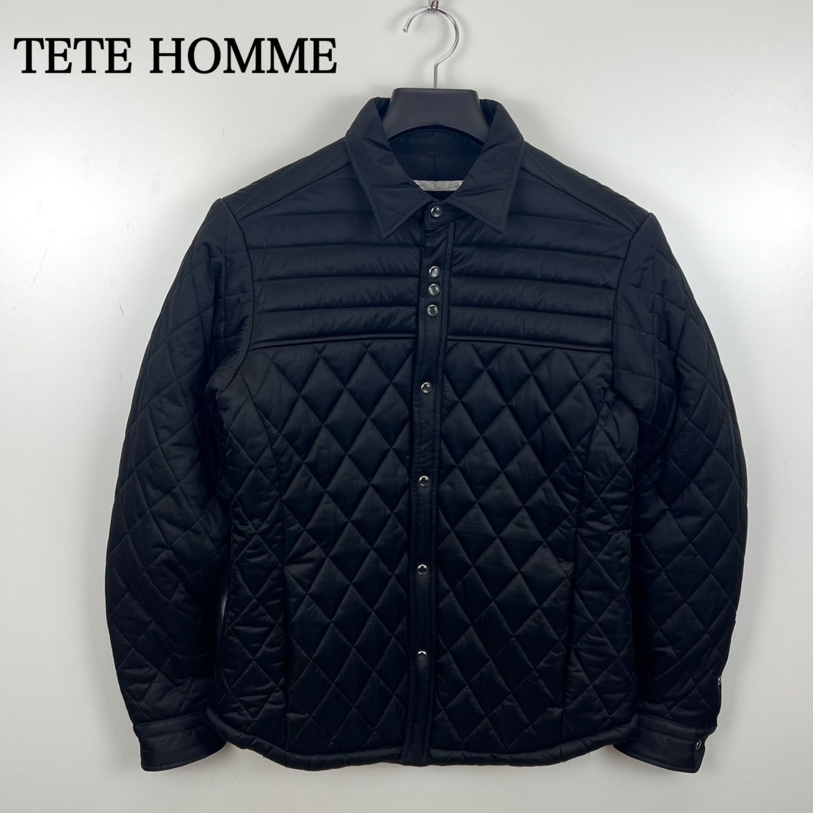TETE HOMME 00s y2k style quilting puff jacket 5 テットオム
