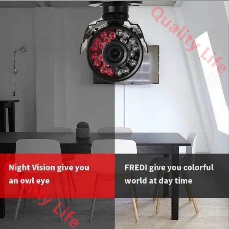 防犯カメラセット8台カメラ 500万画素