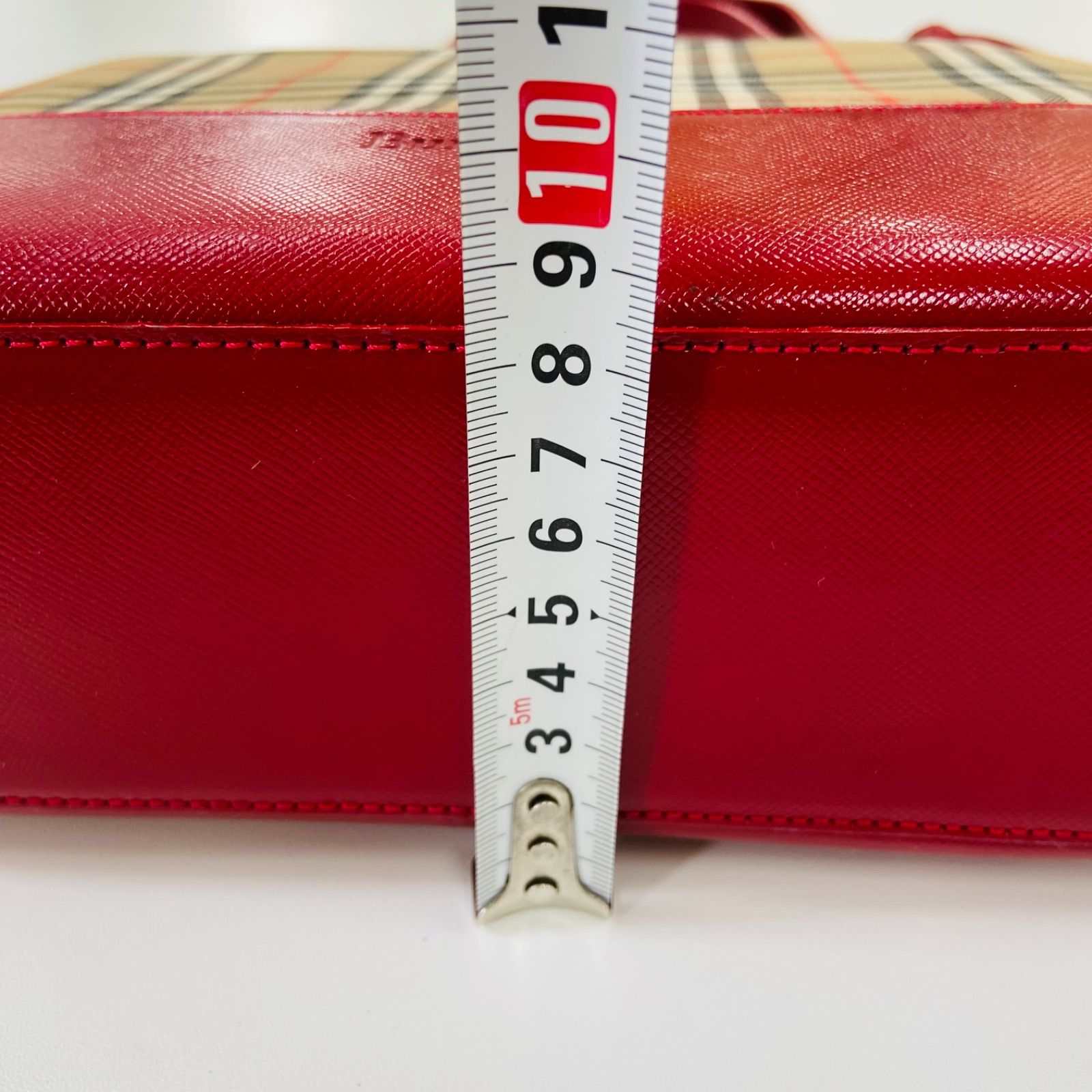 美品】BURBERRY バーバリー ノバチェック トートバッグ ファッション