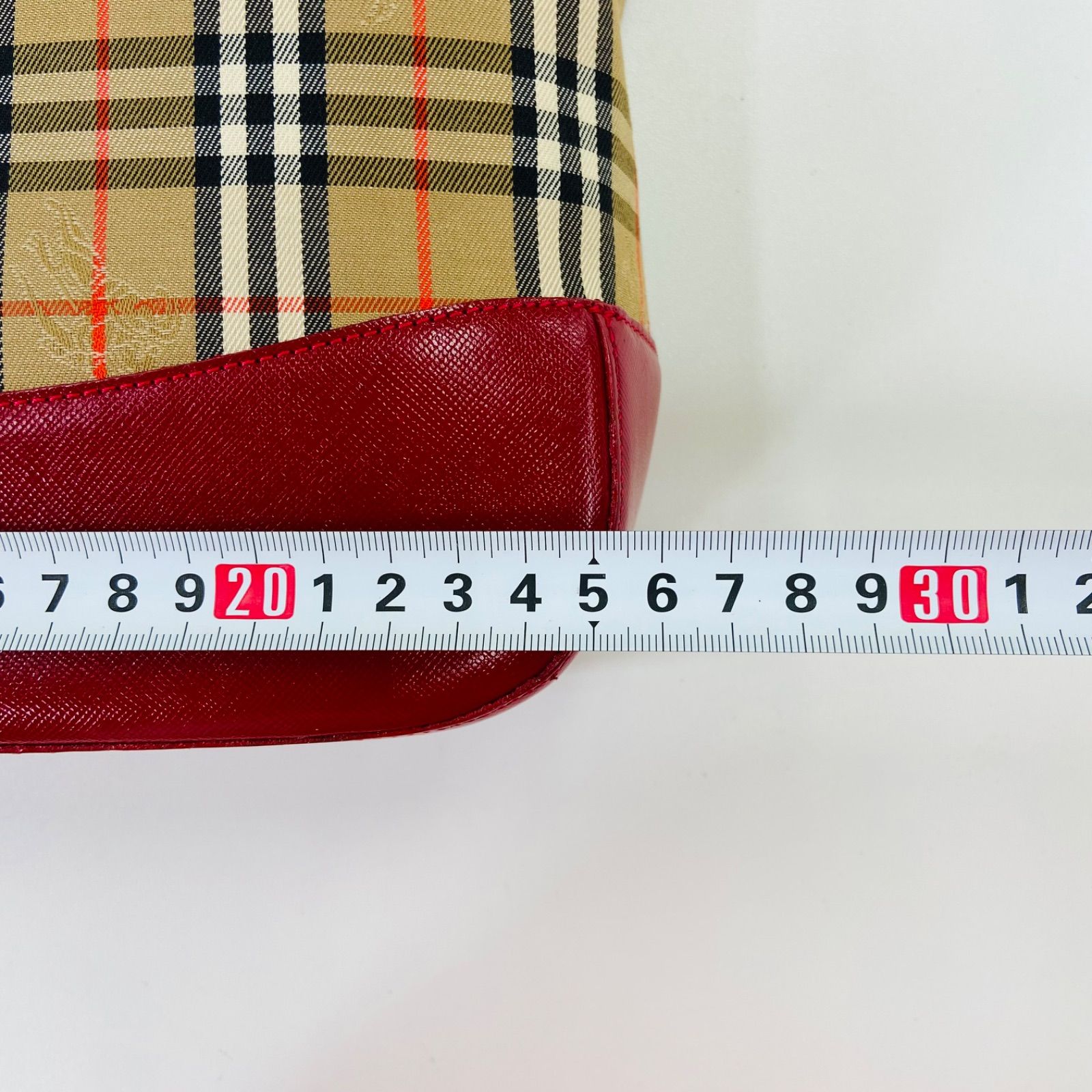 美品】BURBERRY バーバリー ノバチェック トートバッグ ファッション