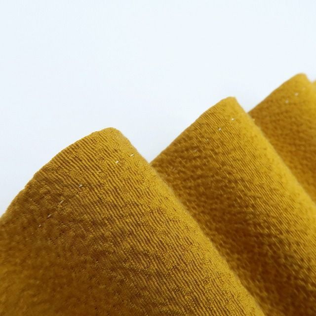 百華 Y 4179 染め一つ紋 手縫い仕立て 正絹 色無地 着物