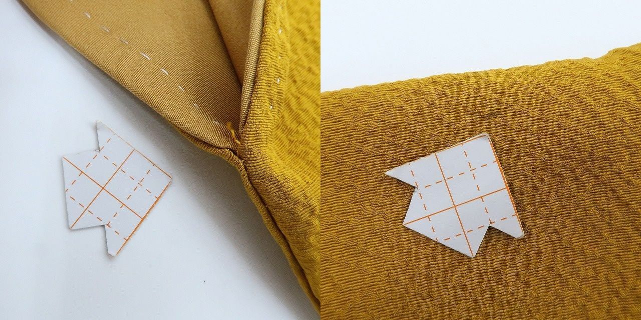  百華 Y 4179 染め一つ紋 手縫い仕立て 正絹 色無地 着物 色無地 着物