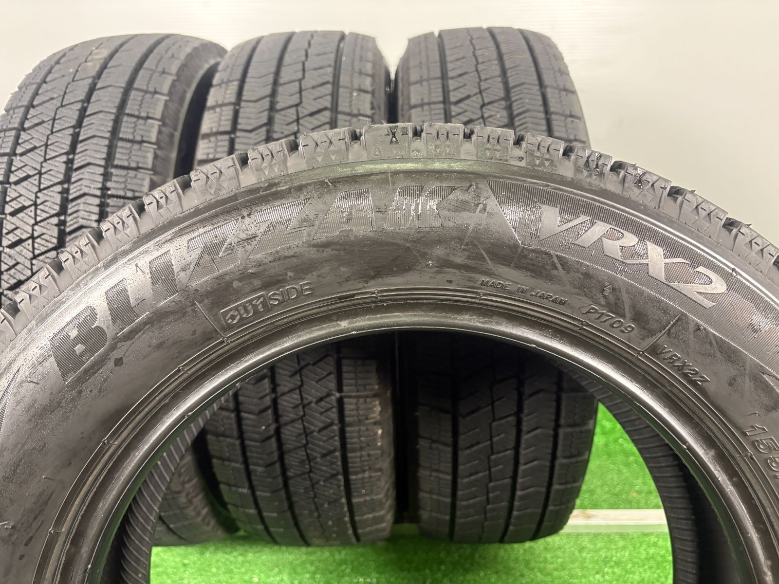 送料無料☆155/65R13 ブリヂストン VRX2 2021年製 4本 冬 タイヤ
