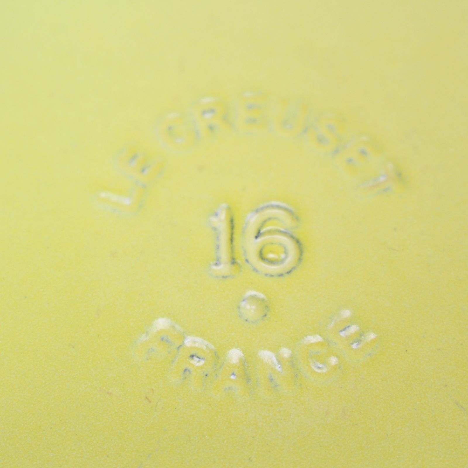  673 LE CREUSET ル クルーゼ ココット ロンド トラディション 16 cm ソレイユ シルバーツマミ キャセロール ホーロー両手鍋 両手鍋 鍋 グリル