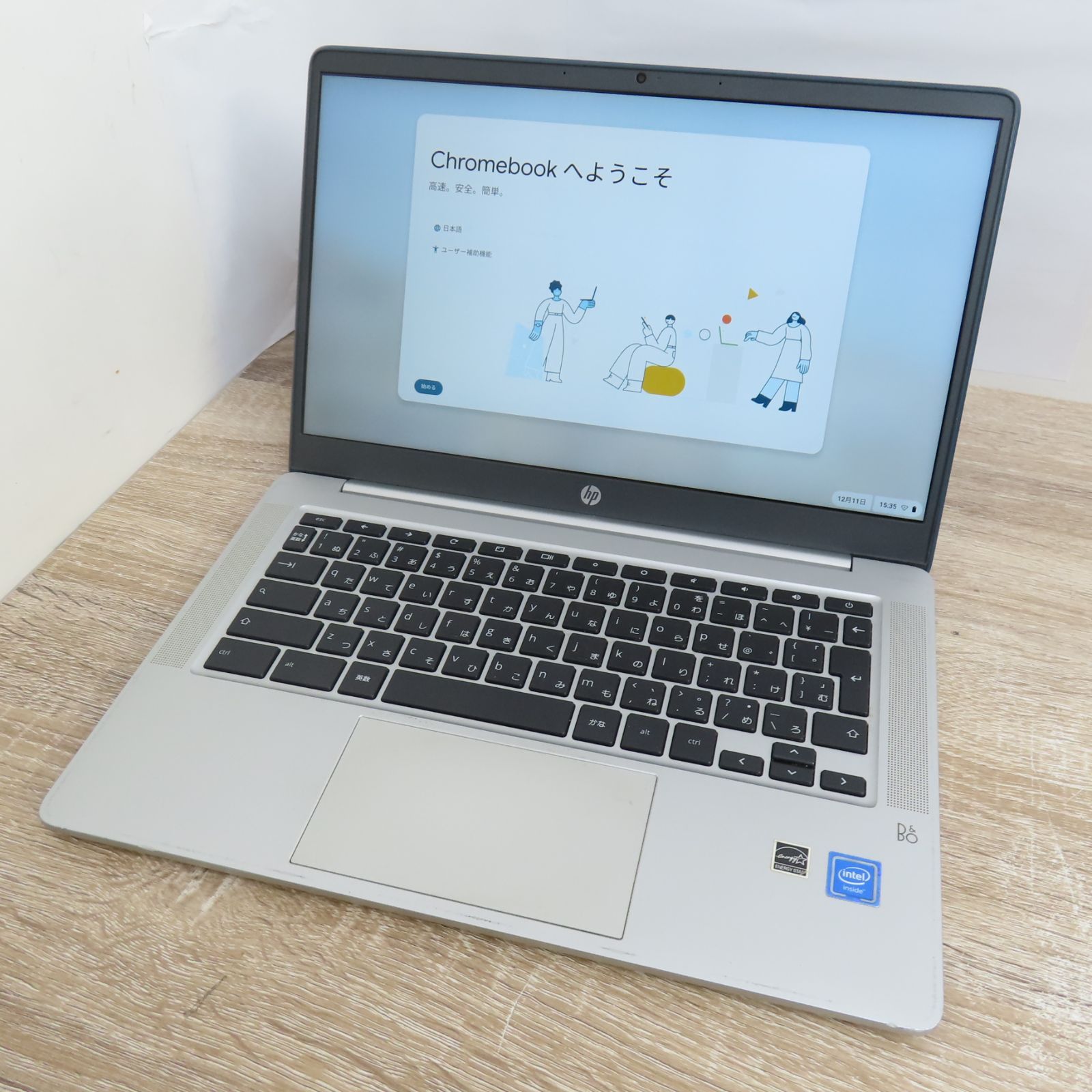 2 HP Chromebook クロームブック 14a-na0004TU 初期化済み キズあり