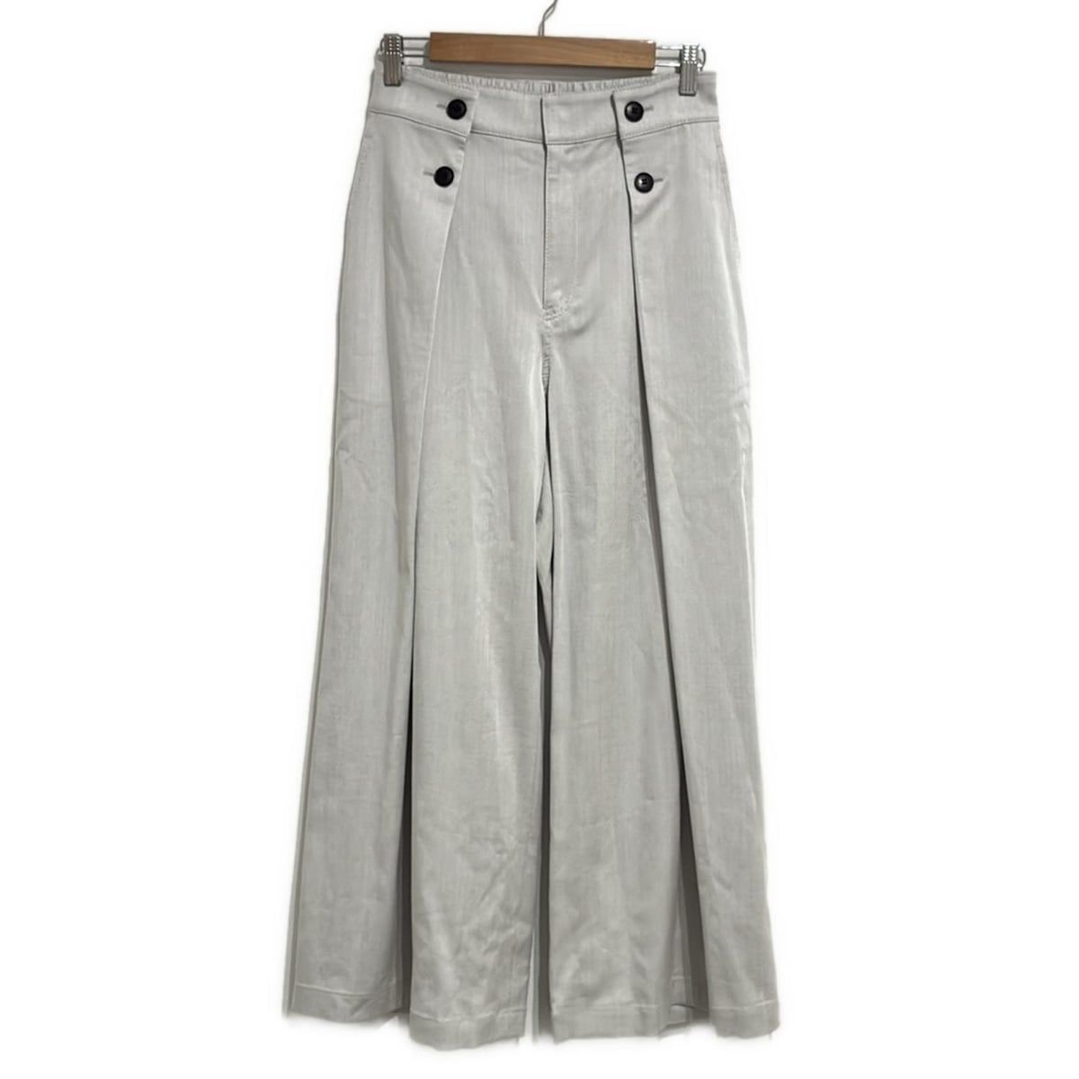 ADORE アドーア ジーンズ サイズ36 S レディース テンセルデニムパンツ 531-4230715 ライトグレー フルレングス